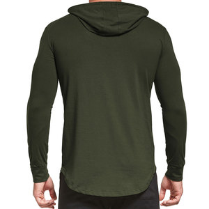 Sweats à capuche de sport respirants en tissu extensible pour adultes, qualité supérieure, dernier design, basiques, pour hommes, entraînement fitness. - Product Image 4