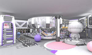 منطقة لعب داخلية للأطفال بمساحة 1200 متر مربع صديقة للبيئة، مصنوعة من البلاستيك الفاتح بتصميم مستقبلي للمدارس ومراكز التسوق ومراكز اللعب، وزن 500 كجم - Product Image 4