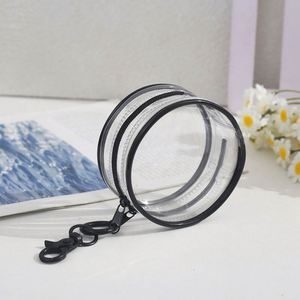Wholesale Custom Color Size Clear PVC Zipper Portable Durable Mini Cosmetic Bags Reusable Makeup <b>Toiletry</b> <b>Storage</b> Pouches for - Product Image 4