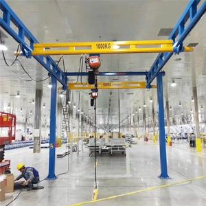 2 Ton Lichtgewicht Kraan KBK Hangende Rail Flexibel Kransysteem - Product Image 1