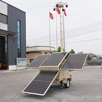 En İyi Fiyatlı Mobil Güneş Enerjili Kamera Treyleri Mobil Işık Kulesi Solar