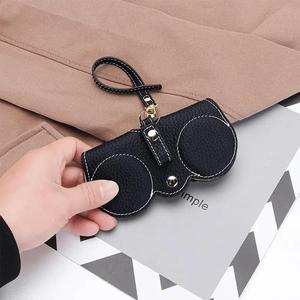 Étui à lunettes AndoBag pour femmes en cuir de vache véritable, mode simple, portable, protection, rangement, étuis à lunettes 2044 - Product Image 2