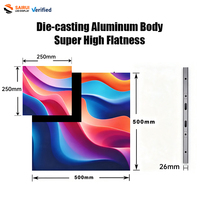 Affichage numérique LED suspendu double face SAIRUI pour vitrine de magasin P1.56 P1.953