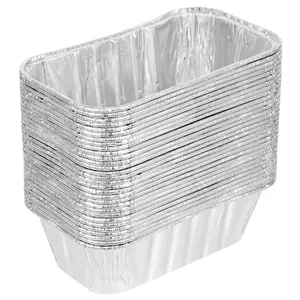 Aluminum Pans Disposable Tin Box BBQ Accessories Bread Foil Tray Food Supplies Containers Convenient Pizza