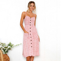 Nouvelle Robe Crayon Sexy Longueur Genou Boutonnée Dos Nu Décontractée pour Femme – Idéale Plage et Été – Grande Vente
