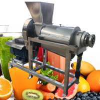 Commerciële zware schroefpers: Efficiënte fruitvermaling & sapextractie voor ananas, sinaasappels, wortelen
