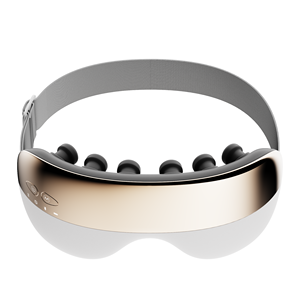 Masque de massage sans fil pour les yeux avec massage Shiatsu Chaleur Vibration Air Compression pour les maux de tête Soulagement du stress - Product Image 1