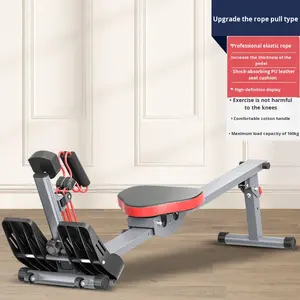 Máquina <span class=keywords><strong>de</strong></span> <span class=keywords><strong>remo</strong></span> para interiores con resistencia hidráulica, equipo <span class=keywords><strong>de</strong></span> resistencia al viento y al agua <span class=keywords><strong>de</strong></span> hierro grueso para uso doméstico en equipos <span class=keywords><strong>de</strong></span> Fitness - Product Image 5