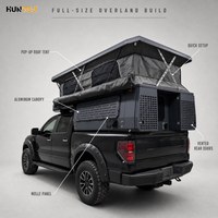 Capot de camionnette monobloc moulé, coque rigide avec extérieur lisse