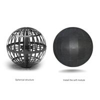 Écran sphérique LED commercial pour centre commercial, pas de pixel fin P1.8 P2 P2.5, diamètre personnalisable disponible