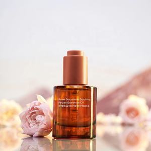 Frascos de Vidrio para <span class=keywords><strong>Aceite</strong></span> Esencial con Gotero, 30 ml, 1 Onza, Pared Gruesa, Fondo Grueso, Color Rojo Ámbar Degradado, para Cosméticos - Product Image 5