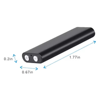 Nouveau design en gros, enregistreur vocal numérique mini 8 Go 16 Go à mémoire flash, dispositif d'enregistrement audio à activation vocale