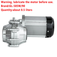 1200W DC 48V/ 60V/72V Brushless DC Moteur Différentiel pour Tricycle Vélo Électrique BLDC BM1412HQF