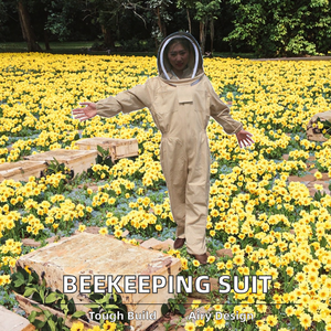Combinaison de protection pour apiculteur en plastique et acier inoxydable Zorue SW-MH-48, neuve, fournie par l'usine, avec capuche, vêtements ventilés - Product Image 3