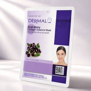 เดอร์มอล อะไซเบอร์รี่ คอลลาเจน เอสเซนส์ มาส์ก 23 กรัม แผ่นมาส์กหน้า - Product Image 2