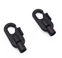 Mousqueton à déclenchement rapide en alliage de zinc de 7 mm personnalisé, clip métallique pour équipement équestre, laisse pour animaux de compagnie, sangle de sac, quincaillerie