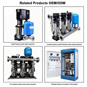 Bomba de Velocidad Variable, Bomba Centrífuga de Presión Constante, Bomba de Transferencia de Agua, Bomba de Refuerzo de Agua, Conjunto de Bombas de Agua Multietapa - Product Image 3