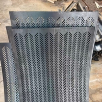 Maille de filtre vibrante tissée à haute résistance avec crochet pour tamis