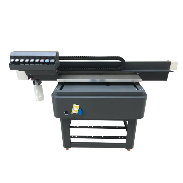 Impresora UV 9060 de tres cabezales, máquina de impresión con función de lanzamiento, XP600, TX 800, i3200-U1