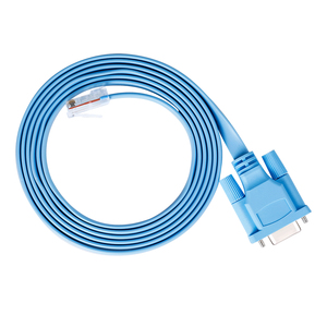 DTECH DB9 a RJ45 Cable de consola Cisco dispositivo de gestión de adaptador de serie (6 pies azul) - Product Image 6