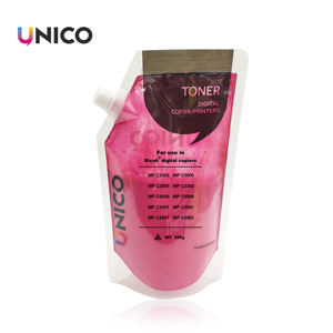 Polvo de tóner de color de calidad Original Compatible con UNICO para tóner de copiadora <span class=keywords><strong>Ricoh</strong></span> MPC2551 MPC2000 MPC2500 MPC3000 recarga de tóner a granel - Product Image 2