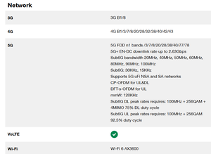 ZTE U50, <span class=keywords><strong>point</strong></span> d'accès WiFi portable 5G avec emplacement SIM déverrouillé, modem routeur 5G à faible coût <span class=keywords><strong>AX1800</strong></span> WiFi 6, jusqu'à 32 appareils - Product Image 5