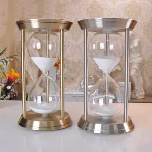 XINBAOHONG Best Seller Sand Timer decorazione domestica 1 ora grande clessidra in metallo