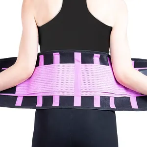Ginásio suor cintura aparador apoio lombar trainer shaper volta cinta sweatband postura corrector