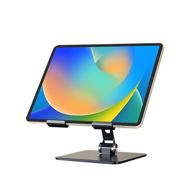 Portable Desktop Adjustable Tablet Stand Travel Essentials for Mobile Phone Holders & Monitor