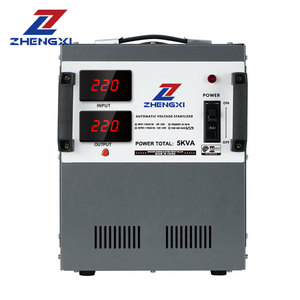 Chất lượng cao tùy chỉnh điện áp servo tự động & điều chỉnh hiện tại 220V AVR + Ổn định 30kVA 50kva 3000W 5000W một pha - Product Image 2