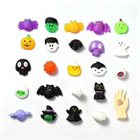 Mini jouets animaux squishy en PVC souple, emballés individuellement, boîte surprise, collection, à remontée lente, anti-stress, fidget, anxiété