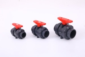 The Low Prices and High Quality From Factory Plastic PVC-U DIN 1/2" 2" Double Union <strong>Ball</strong> <strong>Valve</strong> - Product Image 2