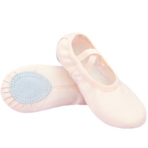 Chaussons de <span class=keywords><strong>danse</strong></span> <span class=keywords><strong>classique</strong></span> pour filles S.lemon, en toile extensible, semelle fendue, rouge, taille 36 - Product Image 6