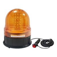 Feu de signalisation LED clignotant DC12/24V, avertissement de sécurité, accessoire pour camion, allume-cigare magnétique, lampe clignotante pour tracteurs et remorques