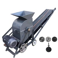 Broyeur de déchets de construction, de charbon, de calcaire, de roche, de granit, de terre et de briques rouges pour la production de tourteaux de poulet