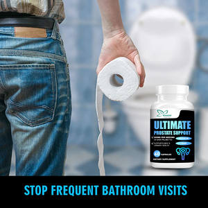 OEM Cápsulas de próstata Saw Palmetto Suplemento de fruta Píldoras Hombres Formulación de alta resistencia Soporte de próstata - Product Image 4