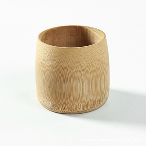 Taza de concha de bambú 2022 Natural, juego de té reutilizable, 100% - Product Image 2