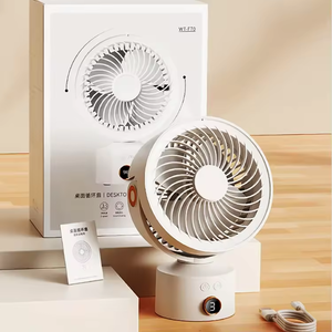 4000mAh charge secouer <span class=keywords><strong>la</strong></span> tête ventilateur extérieur bureau sommeil Intelligent chronométré ventilateur froid Portable silencieux Mini ventilateur d'été - Product Image 3