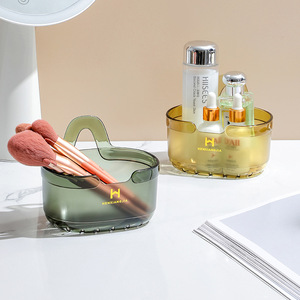 Hengxianjia Wall Mounted Storage Basket Transparent Rectangular Punch Free For Kitchen Fruit Vegetables - Product Image 4