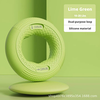 Anneau de préhension en silicone pour équipement de fitness, entraînement de la force des mains à domicile, poignée de massage à ressort tendance pour la santé