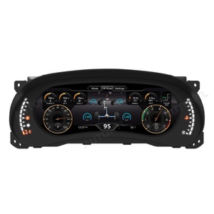Car Digital Instrument Cluster 12.3 Inch LCD Dashboard Speedometer for Jeep Wrangler JK 2011 - 2017 <b>Replacement</b> - Product Image 1