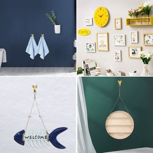 Crochets et clous en acier au carbone de style européen, accessoires de suspension pour cadres <span class=keywords><strong>photo</strong></span>, mesure métrique pour <span class=keywords><strong>montage</strong></span> mural <span class=keywords><strong>photo</strong></span>, quincaillerie - Product Image 6