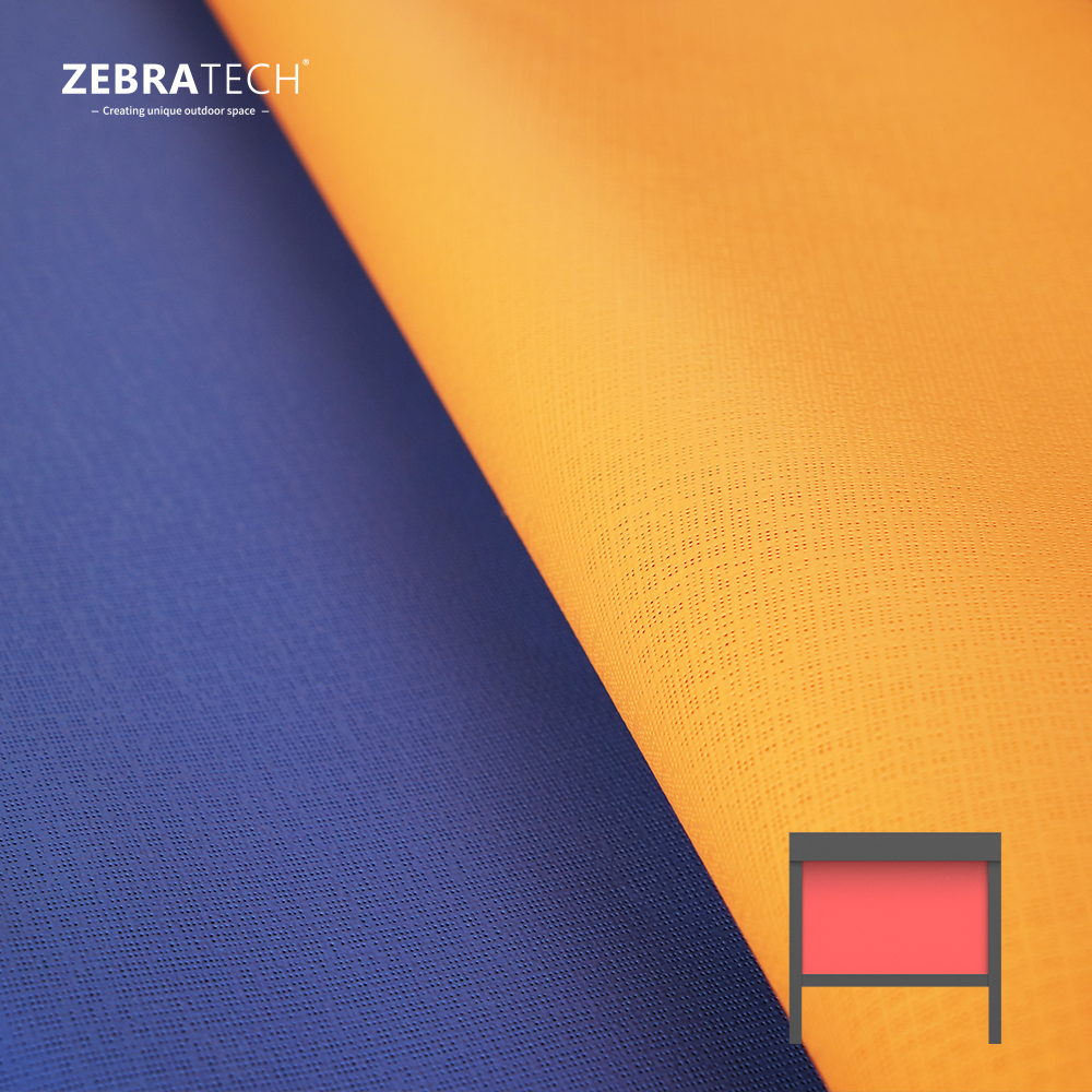 Industrial Outdoor Flame Retardant 100% Polyester Fabric Reach Certification for Outdoor Blinds Awning-UV Resistant Waterproof