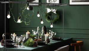 กรอบโลหะสีดำปรับได้พร้อมตัวยึดที่หนีบที่หรูหราสำหรับงานแต่งงานงานเลี้ยงฉลองตกแต่งที่วางกลางโต๊ะ - Product Image 6