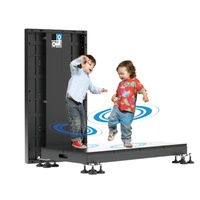 Panneau de sol LED 500*1000mm Pleine Couleur IP65 Étanche 1080P P2.97 3840Hz 2500cd Écran Interactif pour Piste de Danse et Scène