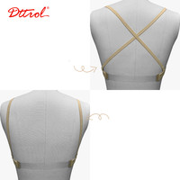 Dttrol vente en gros de vêtements de sport de haute qualité Camisole soutien-gorge de sport pour les femmes formation Dancewear soutien-gorge en tissu Spandex