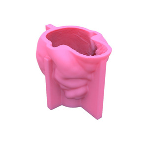 Pot de fleurs en résine en forme de crâne, Pot de fleurs en forme de Rose - Product Image 3