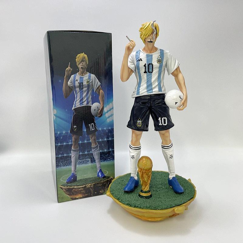 Sanji cosplays Messi