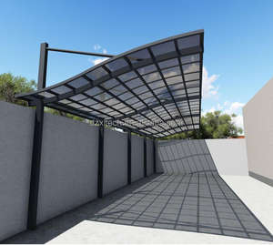 Abri de voiture en aluminium de haute qualité Starshine, abri de voiture en aluminium pour l'extérieur, pour le stationnement des voitures, abri de voiture en aluminium imperméable - Product Image 5