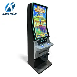 Hot Selling Entertainment 43" LCD Curved Screen Game Machine Lock Link Game 4 In1
